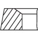 MAHLE Kolbenringsatz 504 01 N0