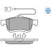 Bremsbelagsatz Fiat P. Doblo 10- 1 Sensor MEYLE-ORIGINAL: True to OE 025 247 2720/W Bremsbelagsatz Fiat P. Doblo 10- 1 Sensor MEYLE-ORIGINAL: True to OE 025 247 2720/W