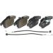 BREMBO Bremsklötze Xtra VA CITROEN C5 PEUGEOT 407, 508 04 XTRA LINE P 61 106X