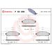BREMBO Bremsklötze VA NISSAN Leaf 10 PRIME LINE P 56 096 BREMBO Bremsklötze VA NISSAN Leaf 10 PRIME LINE P 56 096