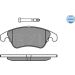 Bremsbelagsatz Db P. W204 07- /W212 09 MEYLE-ORIGINAL: True to OE 252431019 Bremsbelagsatz Db P. W204 07- /W212 09 MEYLE-ORIGINAL: True to OE 252431019