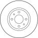 Bremsscheibe Fiat P. Bravo/A DF1747 Bremsscheibe Fiat P. Bravo/A DF1747