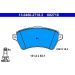 Bremsbelagsatz Land Rover P. Freelander 1.8-2.5 V6 4X4 00-06 13.0460-2718.2