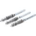 BGS Stahlbürste 10 mm Antrieb Außensechskant 6,3 mm (1/4 ) 3-tlg 3078-10-S