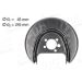 BREMSANKERBLECH H R VERZINKT D:230MM POLO 02-09/FABIA/ROOMSTER 99-14/IBIZA 02-+ 08-/A1 10 9506878