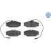 Bremsbelagsatz Renault P. Laguna 93-99/Megane Scenic 97-99/Safrane Mit Sensor MEYLE-ORIGINAL: True to OE 025 213 8818/W Bremsbelagsatz Renault P. Laguna 93-99/Megane Scenic 97-99/Safrane Mit Sensor MEYLE-ORIGINAL: True to OE 025 213 8818/W