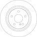 15 482 047 Bremsscheibe HA DF6277 15 482 047 Bremsscheibe HA DF6277