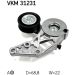 Spannrolle Nebentrieb AUDI,SEAT,VW VKM 31231 Spannrolle Nebentrieb AUDI,SEAT,VW VKM 31231