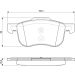 Bremsklötze VOLVO V70,S60,S80,XC70 0 986 424 540 Bremsklötze VOLVO V70,S60,S80,XC70 0 986 424 540