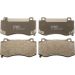 Bremsklötze VA JEEP GRAND CHEROKEE III 2006-2010 GDB4449 Bremsklötze VA JEEP GRAND CHEROKEE III 2006-2010 GDB4449