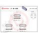 BREMBO Bremsklötze HA P 30 035 BREMBO Bremsklötze HA P 30 035