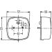 SAW 3K Leuchte m.KZ MITSUBISHI Kenn/Beleucht 2SE 002 578-701