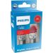 LED P21W 12V 2,3W Ultinon Pro6000 SI Red Intense NOECE 2 Stück Philips Ultinon Pro6000 LED-SI 11498RU60X2