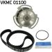SKF Wasserpumpe + Zahnriemensatz VKMC 01100 SKF Wasserpumpe + Zahnriemensatz VKMC 01100