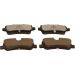 Bremsbelagsatz, Scheibenbremse QUARO SILVER CERAMIC QP6292C