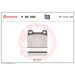 BREMBO Bremsklötze VA P 85 003 BREMBO Bremsklötze VA P 85 003