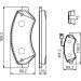 Bremsklötze FIAT 0 986 494 589