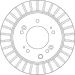 94 482 008 Bremsscheibe HA DF6191S 94 482 008 Bremsscheibe HA DF6191S
