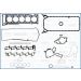 Dichtungsvollsatz, Motor MULTILAYER STEEL 50231900
