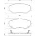 Bremsklötze HONDA CR-V 0 986 424 809 Bremsklötze HONDA CR-V 0 986 424 809