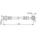 Bremsschlauch NISSAN Patrol 1987481291