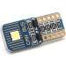 LED Glassockel W5W W2,1x9,5d 2x 2835 SMD Weiß T10 Canbus