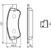 Bremsklötze FIAT 0 986 494 604 Bremsklötze FIAT 0 986 494 604