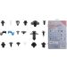 BGS Kfz-Befestigungsclip-Sortiment für Mazda 475-tlg 9050