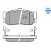 Bremsbelagsatz Nissan T. Almera 98- Mit Sensor 025 217 1316/W Bremsbelagsatz Nissan T. Almera 98- Mit Sensor 025 217 1316/W