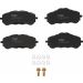 Bremsklötze VA PEUGEOT 308 14 COTEC GDB2044 Bremsklötze VA PEUGEOT 308 14 COTEC GDB2044