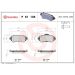 BREMBO Bremsklötze VA P 61 105 BREMBO Bremsklötze VA P 61 105