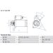 Starter SUZUKI SJ 410,LJ 80,Jimny 0 986 012 881