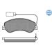 Bremsbelagsatz Ford P. Transit 06- Mit Sensor 025 244 8419/W Bremsbelagsatz Ford P. Transit 06- Mit Sensor 025 244 8419/W