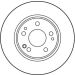 Bremsscheibe Db P. W124/W201 84-96 DF1585