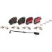 BREMBO Bremsklötze HA AUDI A4,A5,A6,A7,PORSCHE 07 XTRA LINE P 85 150X