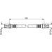 Bremsschlauch CHEVROLET,OPEL 1987476030