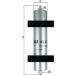 MAHLE Kraftstofffilter KL 478