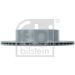 FEBI BILSTEIN Bremsscheibe 170752 FEBI BILSTEIN Bremsscheibe 170752