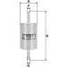 FILTRON Kraftstofffilter PP 865/6