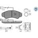 Bremsbelagsatz Fiat P.Ducato 02 025 239 1919/PD Bremsbelagsatz Fiat P.Ducato 02 025 239 1919/PD