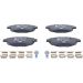 Bremsbelagsatz Renault P. Kangoo/Megane/Scenic 1.4-2.0 01 13.0460-3815.2 Bremsbelagsatz Renault P. Kangoo/Megane/Scenic 1.4-2.0 01 13.0460-3815.2