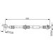 Bremsschlauch NISSAN Almera Tino 1987476995