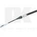 Seilzug, Feststellbremse Vw T. A80 89-91 Le 904768 Seilzug, Feststellbremse Vw T. A80 89-91 Le 904768
