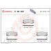 BREMBO Bremsklötze HA P 59 027 BREMBO Bremsklötze HA P 59 027