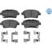 Bremsbelagsatz Toyota P. Corolla 02-/Yaris 99-/Prius 00- Mit Sensor 025 235 1015/W Bremsbelagsatz Toyota P. Corolla 02-/Yaris 99-/Prius 00- Mit Sensor 025 235 1015/W