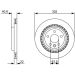 Bremsscheibe HA 0 986 479 398 Bremsscheibe HA 0 986 479 398