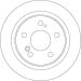 Bremsscheibe Db T. W202 97-10 DF4355 Bremsscheibe Db T. W202 97-10 DF4355