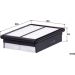 M&H Luftfilter PKW C 24 090