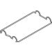 Dichtung, Zylinderkopfhaube HONDA 752.630