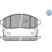 Bremsbelagsatz Nissan P. Navara 2.5Dci 05- Mit Sensor 025 242 2716/W Bremsbelagsatz Nissan P. Navara 2.5Dci 05- Mit Sensor 025 242 2716/W